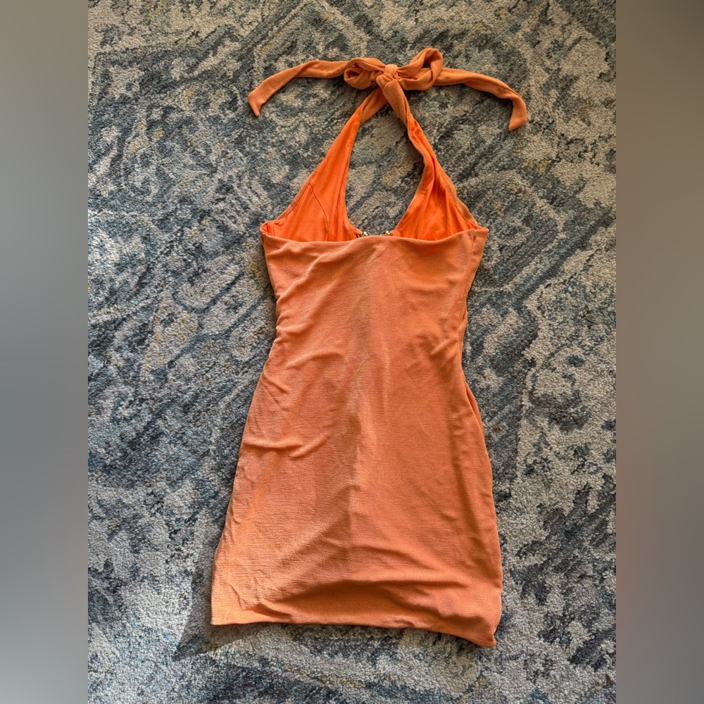 Mimia mini dress in peach 🍑 - Picture 6 of 10